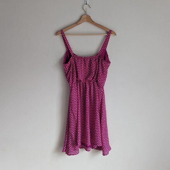 Bebop Pink 90s/Y2K Square Neck Mini Dress Women's Size Medium - Picture 5 of 5